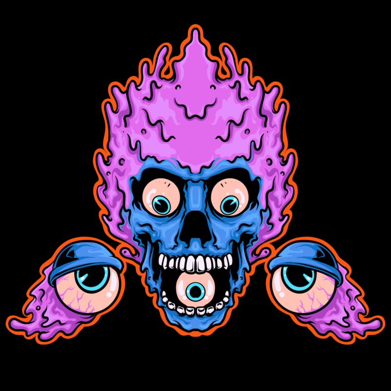 Skull gum