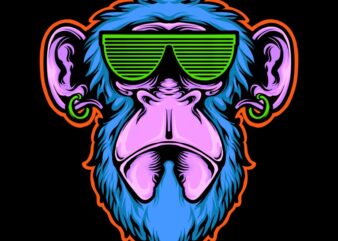 Monkey cool t shirt designs for sale