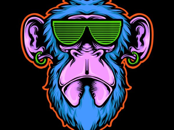 Monkey cool t shirt designs for sale