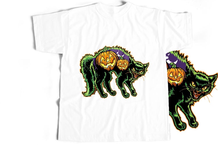 10 Best Selling Halloween T-Shirt Design Bundle For Commercial Use