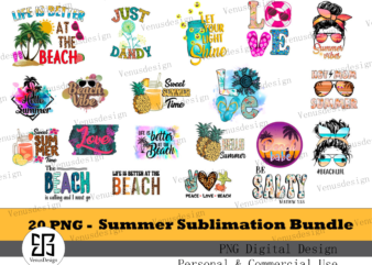Summer Sublimation Bundle Design