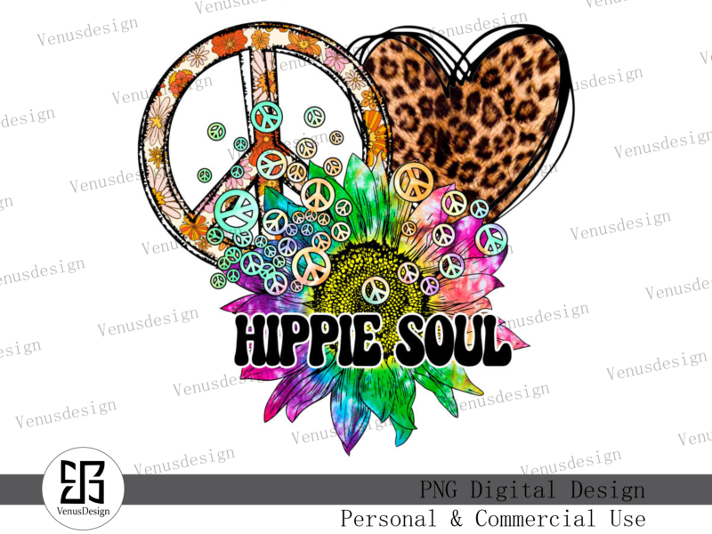 Hippie Sublimation Designs Bundle