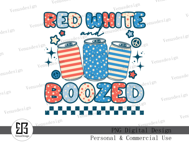 Retro Independence Day Sublimation Design