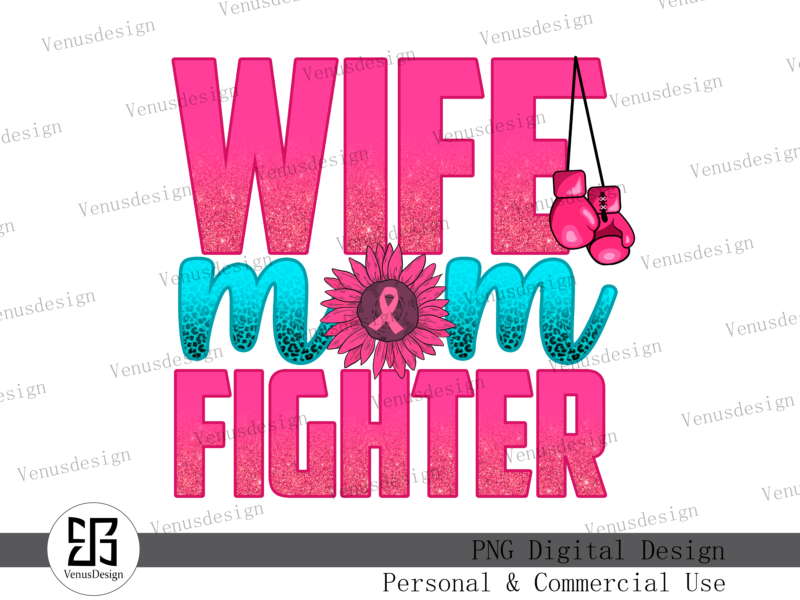 Breast Cancer Sublimation – 20 PNG