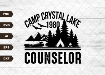 Jason Voorhees Friday the 13th Camp Crystal Lake Counselor tshirt | Horror Shirt | 80s Horror Movie