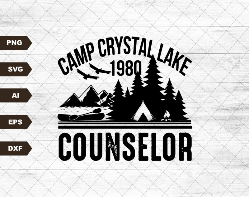 Jason Voorhees Friday the 13th Camp Crystal Lake Counselor tshirt | Horror Shirt | 80s Horror Movie