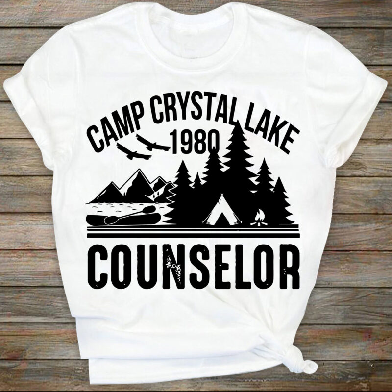 Jason Voorhees Friday the 13th Camp Crystal Lake Counselor tshirt | Horror Shirt | 80s Horror Movie