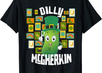 Funny Sarcastic Dilly McGherkin St Patricks Day Pickle Lover T-Shirt CL