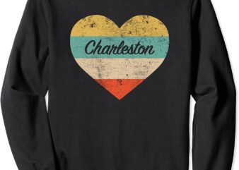 I Love Charleston South Carolina Vintage Distressed Retro CL