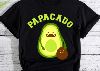 Papacado Funny Gift For New Dad Or Daddy Announcement - Buy t-shirt designs