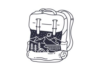 Nature Inside The Backpack