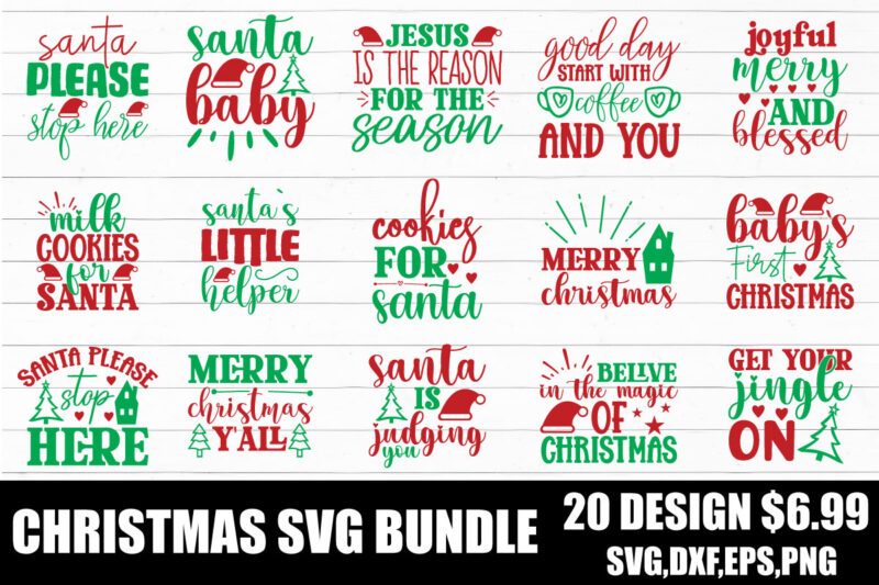 Christmas svg bundle