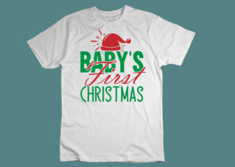 Baby’s First Christmas SVG
