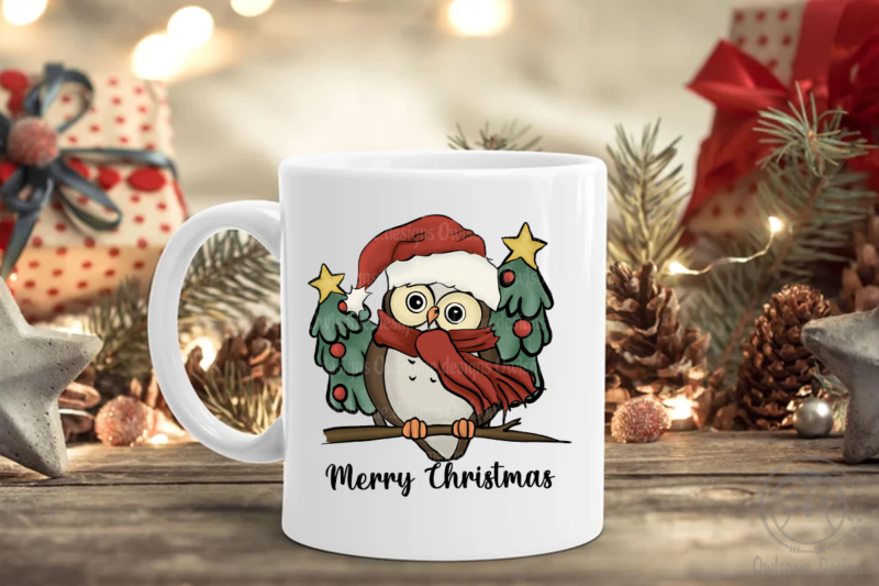 Bayby Owl Christmas Sublimation