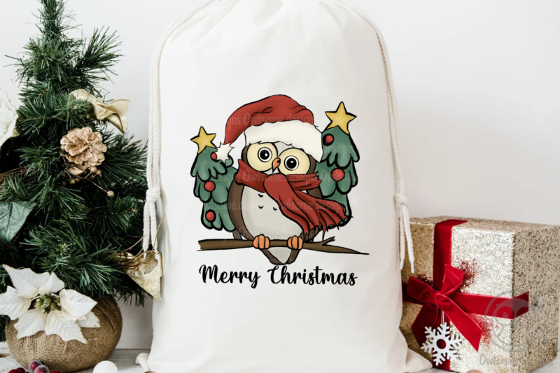 Bayby Owl Christmas Sublimation