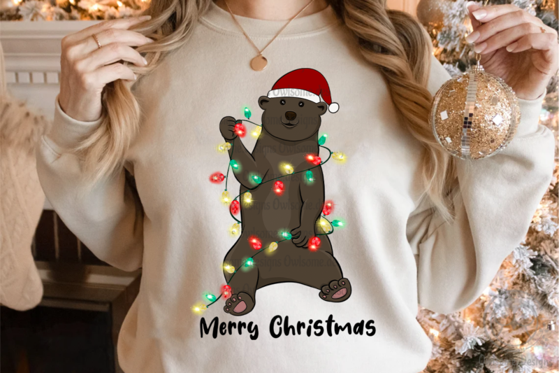 Bear Christmas Sublimation