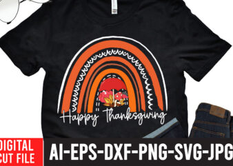 Happy Thanksgiving T-shirt Design,fall svg bundle mega bundle , fall autumn mega svg bundle ,fall svg bundle , fall t-shirt design bundle , fall svg bundle quotes , funny fall