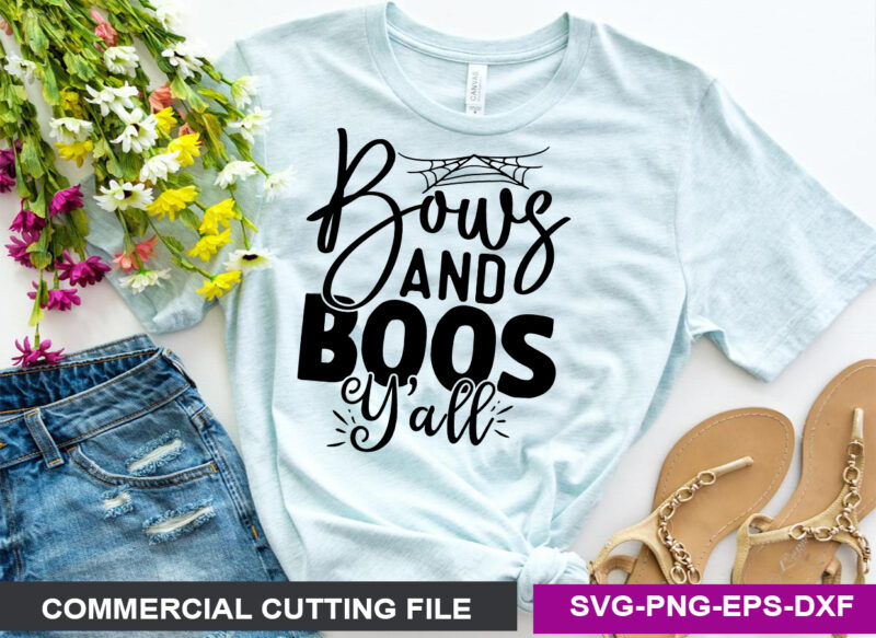 Bows and boos y’ all SVG