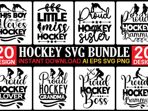 Hockey SVG bundle vector for instant download - Svg Ocean — svgocean