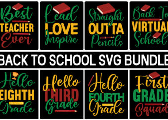 Back To School Svg Bundle,Hello Back to School Bundle SVG, Teacher Bundle Svg, First day of School Svg, Back To School Svg, First Day Of School Svg Back to school