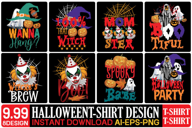 Halloween svg bundle , 30 halloween t-shirt bundle , good witch t-shirt design , boo! t-shirt design ,boo! svg cut file , halloween t shirt bundle, halloween t shirts bundle,