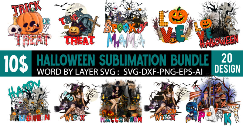 Halloween svg bundle , 100 Halloween T-Shirt Bundle , good witch t-shirt design , boo! t-shirt