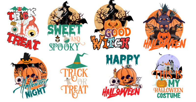 Halloween svg bundle , 100 Halloween T-Shirt Bundle , good witch t-shirt design , boo! t-shirt design ,boo! svg cut file , halloween t shirt bundle, halloween t shirts bundle,