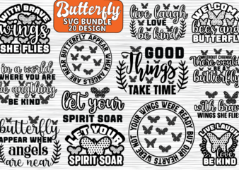 Butterfly SVG Bundle