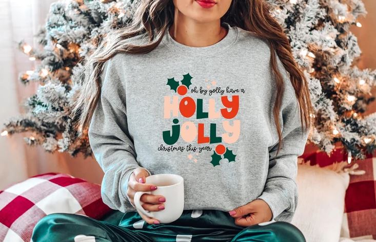 Have A Holly Jolly Christmas Shirt,Christmas Shirt,It is the Most Wonderful  Time Of The Year,Matching Family Pajamas,Family Matching Tee CL graphic t  