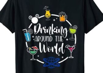 Drinki.ng Around The World T-Shirt CL