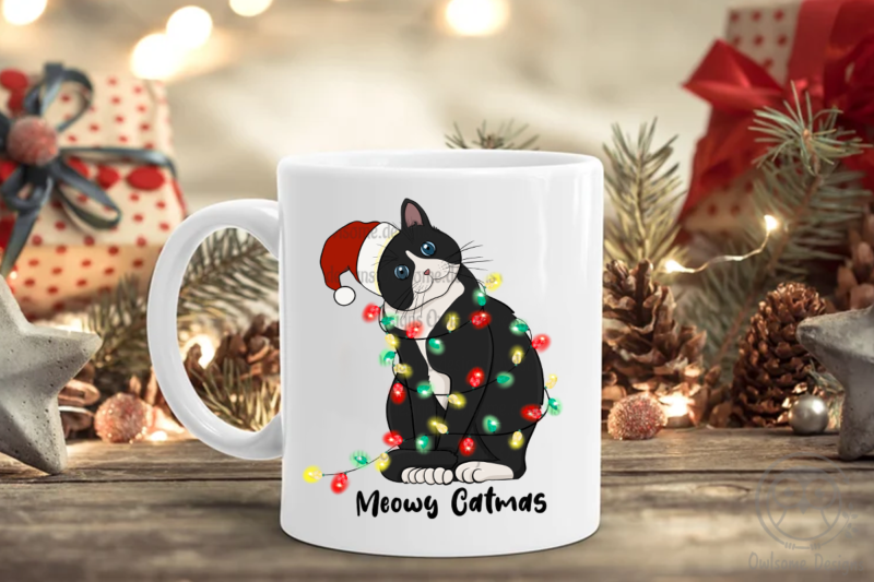 Cat Christmas Sublimation