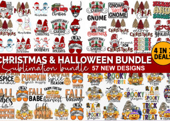 Christmas & Halloween Sublimation Bundle