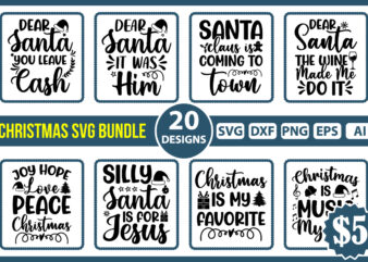 Christmas SVG Bundle for sale t shirt vector file