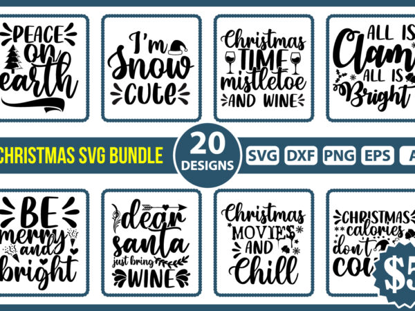 Christmas svg bundle, christmas svg, merry christmas svg, christmas ornaments svg, winter svg, santa svg, funny christmas bundle svg cricut t shirt vector file