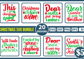 Christmas SVG Bundle, Christmas SVG, Merry Christmas SVG, Christmas Ornaments svg, Winter svg, Santa svg, Funny Christmas Bundle svg Cricut, Christmas Shirt, Christmas Sign, Farmhouse Christmas Svg, Merry Christmas Svg, t shirt vector file