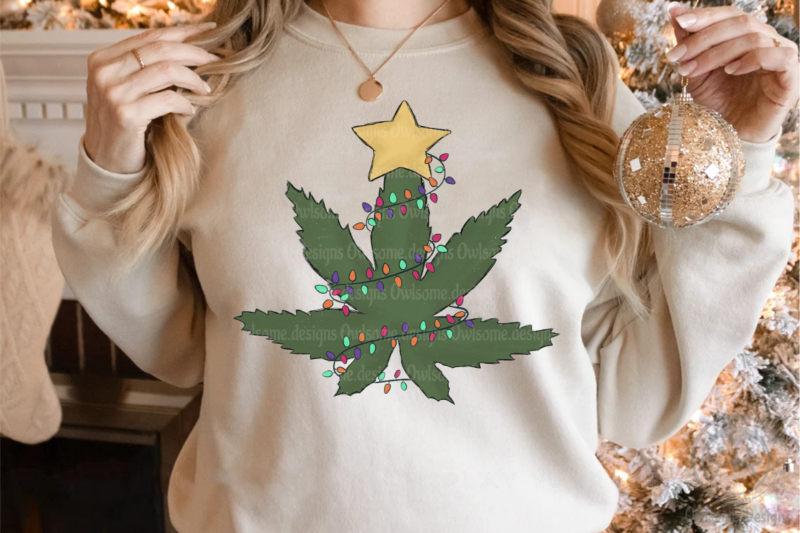 Christmas Tree Hippie Sublimation