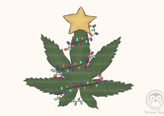 Christmas Tree Hippie Sublimation