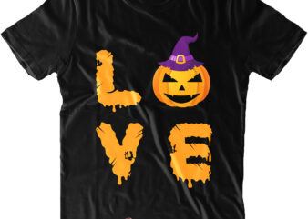 Love Halloween Svg, Love Svg, Funny Love Halloween, Halloween t shirt design, Halloween Svg, Halloween design, Pumpkin Svg, Witch Svg, Ghost Svg, Trick or Treat, Spooky, Hocus Pocus, Halloween, Halloween