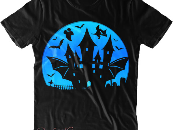 Spooky house, halloween t shirt design, halloween night, halloween design, halloween graphics, halloween quote, ghost, halloween png, pumpkin, witch, witches, spooky, halloween party, spooky season, halloween vector, trick or treat,