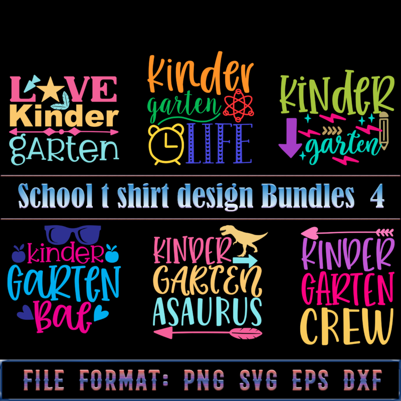 School t shirt design Bundles 4, School SVG Bundle, School Bundle, Bundle School, Teacher Bundle, Back To School, First Day At School, First Day of School, First Day School, Happy