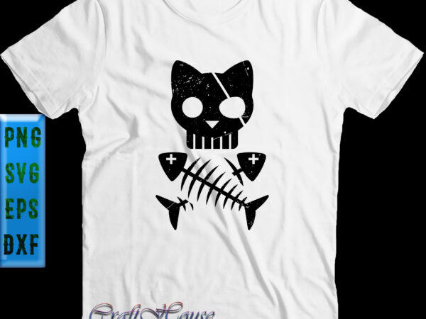 Pirate cat skull svg, cross fish skeleton svg, pirate cat skull halloween costume, halloween svg, funny halloween, halloween party, halloween quote, halloween night t shirt illustration Pirate cat skull svg, cross fish skeleton svg, pirate cat skull halloween costume, halloween svg, funny halloween, halloween party, halloween quote, halloween night t shirt illustration