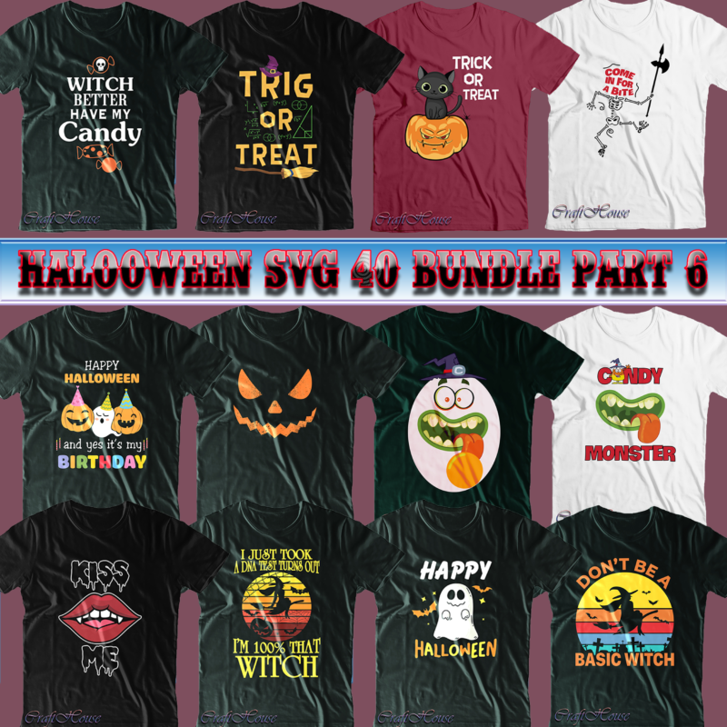 Halloween SVG 40 Bundle Part 6, Halloween t shirt design bundle, Halloween t shirt design, Halloween SVG Bundles t shirt design, Halloween SVG Bundle, Bundles Halloween, Halloween bundles, Halloween Bundle,