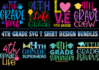 4th Grade Bundle, Bundle 4th Grade, 4th Grade SVG Bundle, 4th Grade Bundles, 4th Grade Svg, 4th Grade vector, School t shirt design Bundles, School SVG Bundle, School Bundle, Bundle