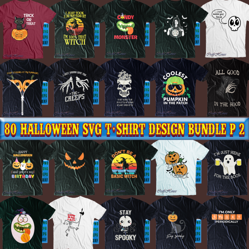Halloween SVG 80 Bundles Part 2, Halloween t shirt design bundle, Halloween t shirt design, Halloween Svg Bundles t shirt design, Halloween Svg Bundle, Bundles Halloween, Halloween bundles, Halloween Bundle,