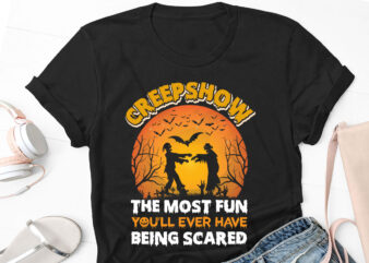 CreepShow Halloween T-Shirt Design