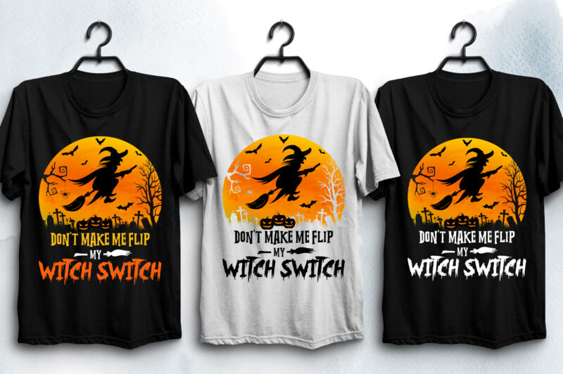 Halloween T-Shirt Design Bundle-Halloween T-Shirt Design