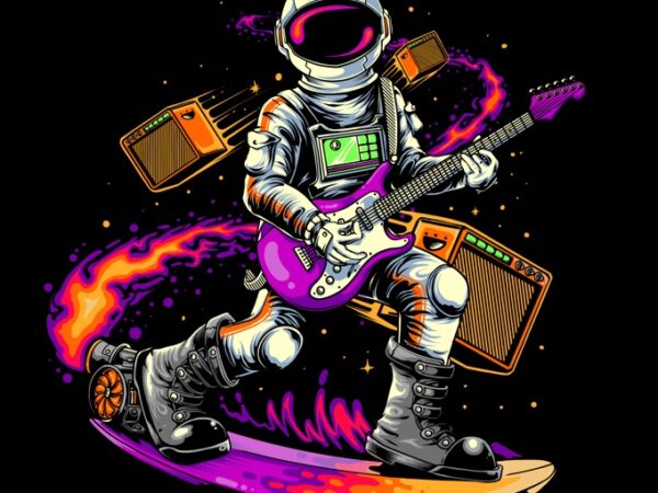 Rockstronaut t shirt design online