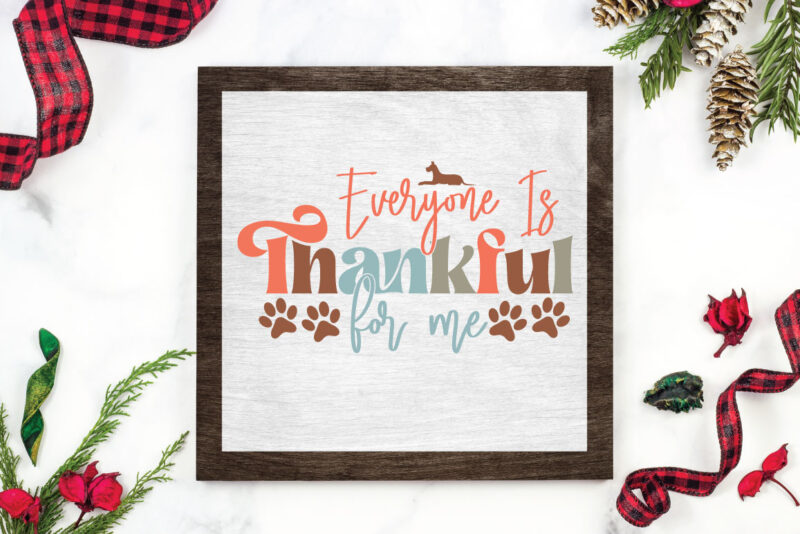 Thanksgiving Dog SVG Design Bundle