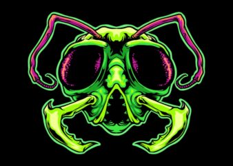 Insectlien t shirt design for sale