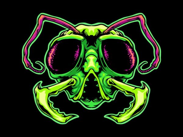 Insectlien t shirt design for sale